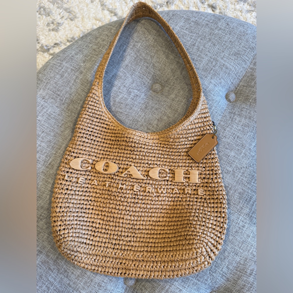 Coach Brooklyn Shoulder Bag woven…28 - Picture 3 of 4